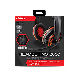 nYko Technologies, Inc. Casque Ns-2600 pour Switch et Switch Lite, Nyko