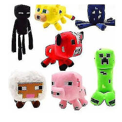 Avis Universal 7pcs minecraft peluche jouet plante grimper câlin animal moelleux enfants cadeau