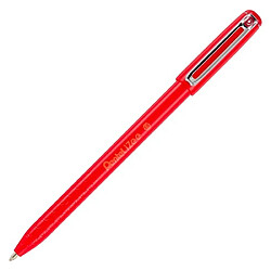 Stylo bille Pentel IZEE à capuchon pointe 1 mm - écriture large - rouge