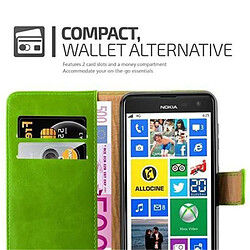 Avis Cadorabo Coque Nokia Lumia 625 Etui en Vert