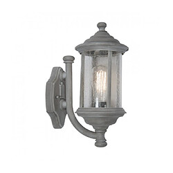 Luminaire Center Applique murale Brompton gris et verre 1 ampoule