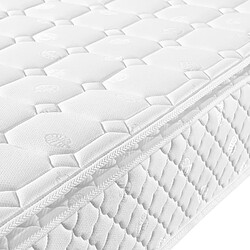 Acheter RAVAS Matelas en mousse160x200cm Matelas à ressorts froide 7 zones, ressorts ensachés,Mémoire de forme,épaisseur 25cm