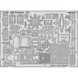 SBD Dauntless for Hasegawa - 1:72e - Eduard Accessories