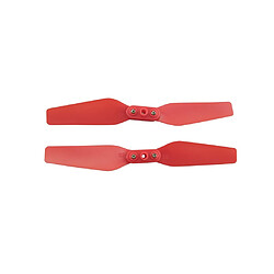 20pcs RC Drone Propeller Props pour E58 S168 JY019 Aéronef à quatre essieux rouge