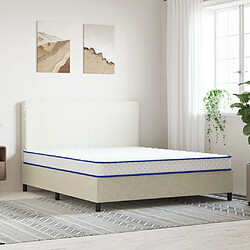 vidaXL Matelas en mousse à mémoire de forme 200 x 160 x 17 cm