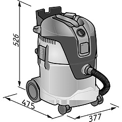 Aspirateur 25L classe L VC 26 L MC FLEX - 405426