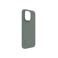 Decoded Coque pour Apple iPhone 15 Pro Max MagSafe en Silicone Antimicrobienne Vert