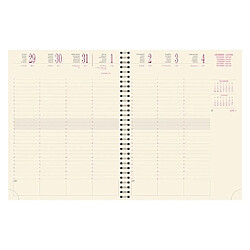 Agenda Exacompta Eurotime 27S Forever Gris - 21 x 27 cm - 2022