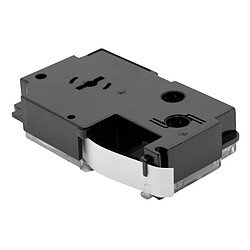 vhbw cassette cartouche 12mm noir sur blanc pour imprimante d´étiquette Casio KL-8200, KL-C500, KL-G2, KL-HD1, KL-P1000