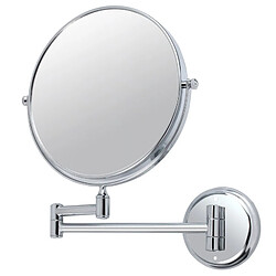 Universal Loupe chromée Accessoires de salle de bain Miroir de maquillage Distance réglable 360 Rotation | Miroir de bain