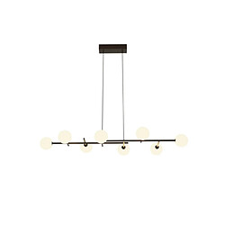 Luminaire Center Suspension Cellar Noir