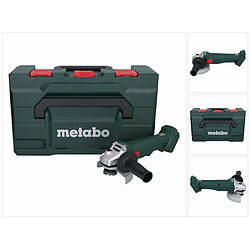 Metabo W 18 L 9-125 Meuleuse d'angle sans fil 18 V 125 mm + metaBOX (602247840) - sans batterie, sans chargeur