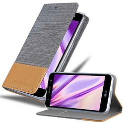 Cadorabo Coque LG X POWER 3 Etui en Gris