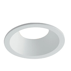 Fan Europe Downlight antireflet en aluminium, blanc, douille GU10 incluse