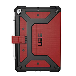 UAG Étui Folio pour iPad 10,2" 2019/20/21 Metropolis Renforcé Ultra-Résistant Rouge