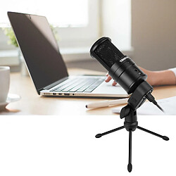 Justgreenbox Microphone de bureau à condensateur alimenté par USB Micro cardioïde PC Plug and Play - 1005001825794414 pas cher