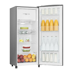 Réfrigérateur HISENSE RR220D4ADF - 1 Porte - Pose libre - Capacité 165L - L51,9 cm - Inox pas cher