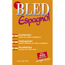 Bled espagnol : grammaire et conjugaison - Occasion