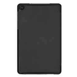 Avis Wewoo Housse Coque Etui à rabat horizontal en cuir Custer Texture pour Galaxy Tab A 8.0 2019 P205 / P200avec support à trois rabats Noir