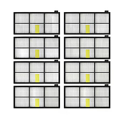 Filtres Hepa de remplacement pour robot aspirateur iRobot Roomba, accessoires de pièces de nettoyage, séries 800 900 870 880, 8 pièces