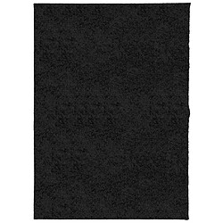 vidaXL Tapis shaggy PAMPLONA poils longs moderne noir 240x340 cm