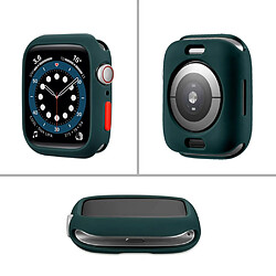 Coque en TPU ENKAY vert noirâtre pour votre Apple Watch Series 7 41mm