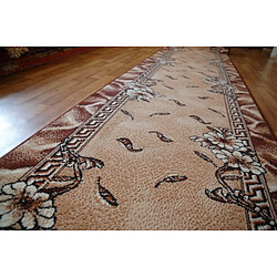 Acheter RUGSX TAPIS DE COULOIR BCF TRIO vieil or 120 cm 120x360 cm