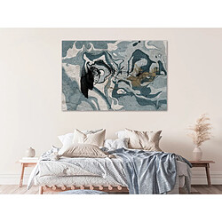 Decoshop26 Tableau toile de décoration murale impression premium en 1 partie sur châssis en bois motif Marbled Reflection 60x40 cm 11_0013615