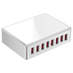 Universal Chargeur USB multiport intelligent blanc Adaptateur CA Affichage numérique Tableau Étagère murale Chargeur officiel de la maison Huawei | Chargeur de téléphone mobile