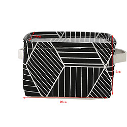 Panier de rangement pliable panier de bardeaux sac de rangement pour rangement 1 #