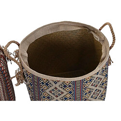 Panier DKD Home Decor Jute (40 x 40 x 48 cm) (2 Unités)