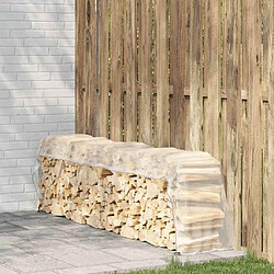 vidaXL Housse de protection plantes avec œillets 1x4 m polyéthylène