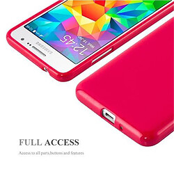 Cadorabo Coque Samsung Galaxy GRAND PRIME Etui en Rouge pas cher