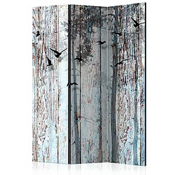 Artgeist Paravent - Rustic Boards [Room Dividers] [135x172]