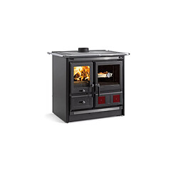 Cuisinière à bois 9.5kw anthracite - 7015438 - NORDICA