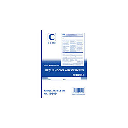 ELVE Manifold "Carnets de recus-dons aux oeuvres", A5 ()