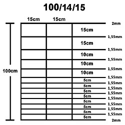 Acheter vidaXL Clôture de jardin Acier galvanisé 50x1 m Argenté