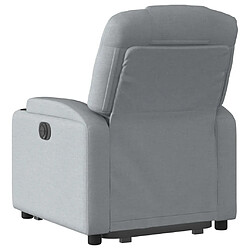 Acheter Maison Chic Fauteuil Relax pour salon, Fauteuil inclinable Gris clair Tissu -GKD12122