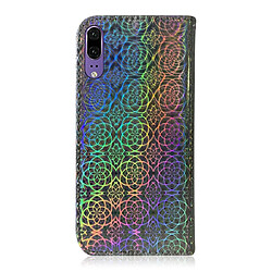 Avis Wewoo Housse Coque Pour Huawei P20 Couleur unie Boucle magnétique colorée Flip horizontal en cuir PU avec support et fentes cartes et portefeuille et lanière argent