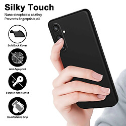 Avis Htdmobiles Coque pour Samsung Galaxy S24 Plus 5G - housse etui silicone gel fine + verre trempe - NOIR