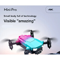 Avis 1 batterie mini drone photographie aérienne 4K caméra simple caméra de positionnement d'avions évitement d'évitement de contrôle de télécommande-vert