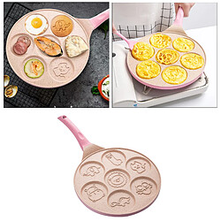 Acheter Petit Déjeuner Maker Egg Shaper Cooker Non Stick Fantastic Egg Crêpes Pans Rose