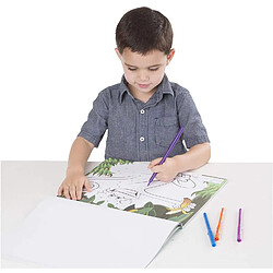 Melissa & Doug- Coloriage Point Animaux Sauvages, 19104