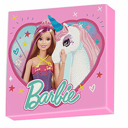 Avis DIAMOND DOTZ DBX.094 Barbie Original 5D Diamond Painting Kit complet pour enfants a partir de 6 ans Rose 28 x 28 cm