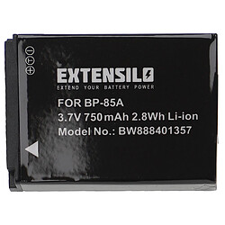 Vhbw EXTENSILO 2x Batteries remplacement pour Samsung BP-85a, BP85a, EA-BP85a, IA-BP85a pour appareil photo, reflex numérique (750mAh, 3,7V, Li-ion)