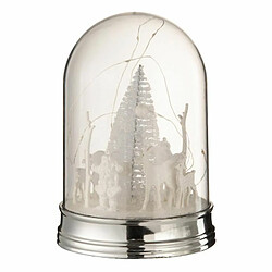 Paris Prix Cloche Déco à Led Noël 23cm Blanc & Transparent