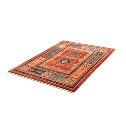 Vidal Tapis de laine 150x107 rouge Kashkuli