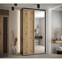 Abiks Meble Armoire DAVOS 7 À Portes Coulissantes 235,2/140/60 2 Portes