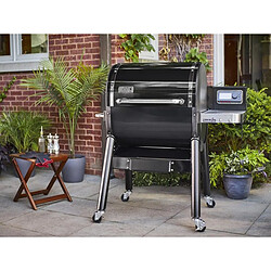 Barbecue à pellets Weber Smokefire EX4 GBS avec housse de protection