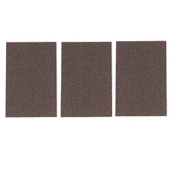 3 pièces de bloc de ponçage éponge de polissage outils de papier abrasif grain 240 - 320